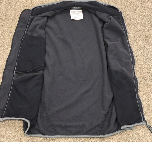 Phenix Mock Neck Midweight Sleeveless Zipper Pockets Ski Vest, Medium, Black EUC image 5
