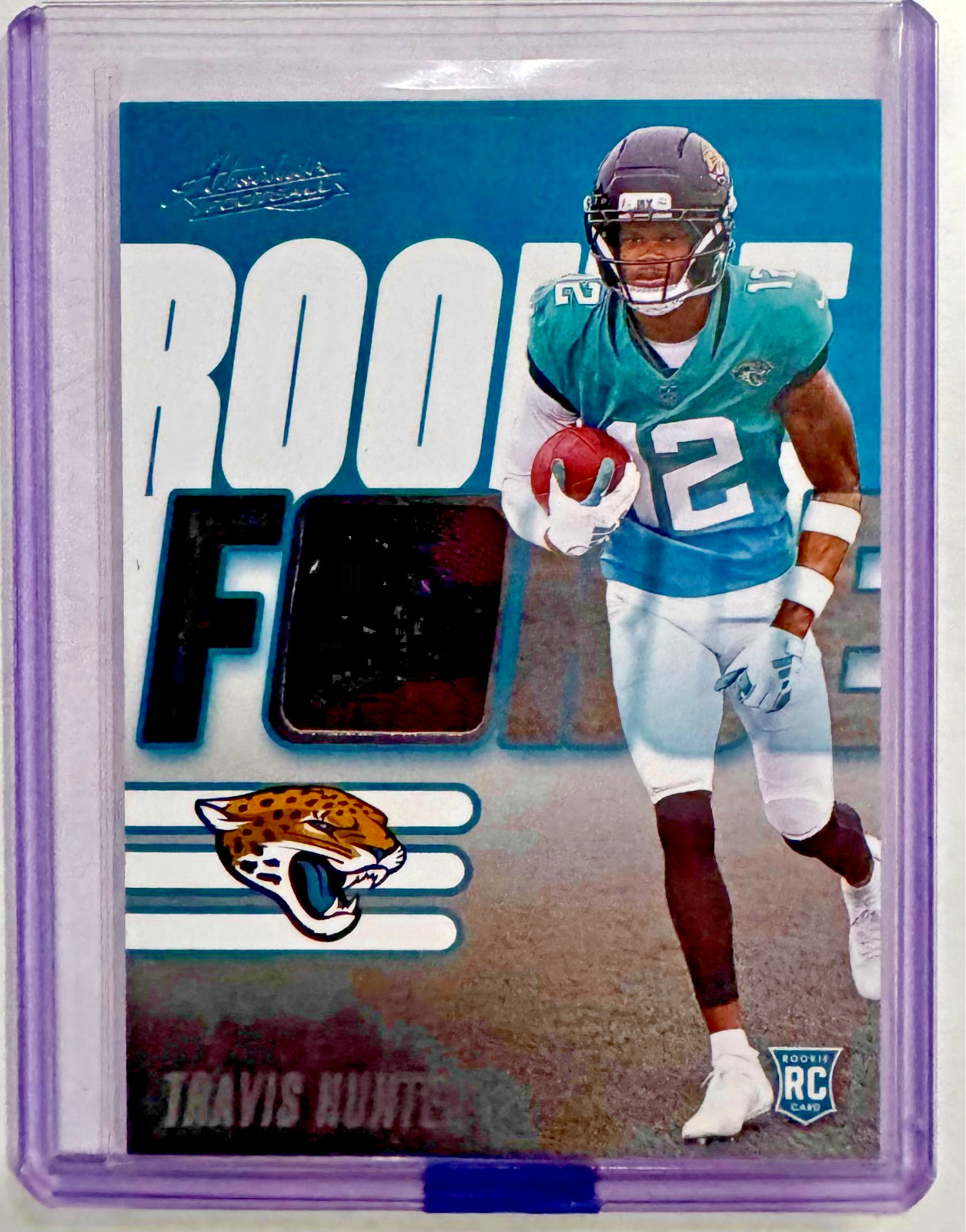 2025 Panini Absolute - Rookie Force Travis Hunter #RF-THR (MEM, RC)