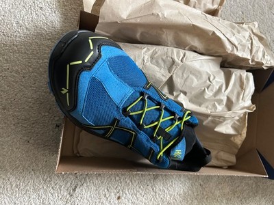 Haix Sicherheitsschuh Black Eagle Safety 40.1 low/blue-citrus Gr. EU 41 / UK 7,5