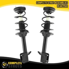 Rear Pair Complete Struts & Coil Springs for 2004-2007 Subaru Impreza Wagon