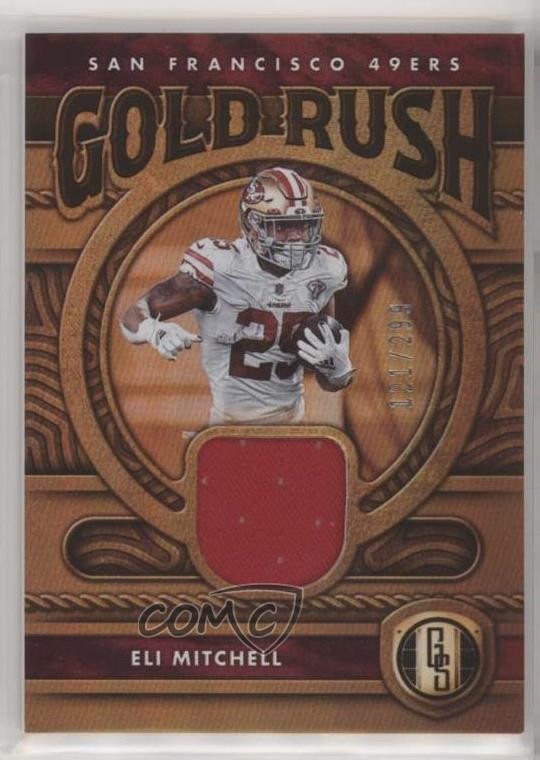 2022 Panini Gold Standard Rush 121/299 Elijah Mitchell Eli #GR-EMI 1u6