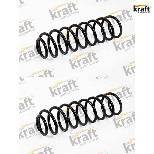 2X Fahrwerksfeder Kraft 4030255 2 Federn Satz Federnsatz FüR Seat-image