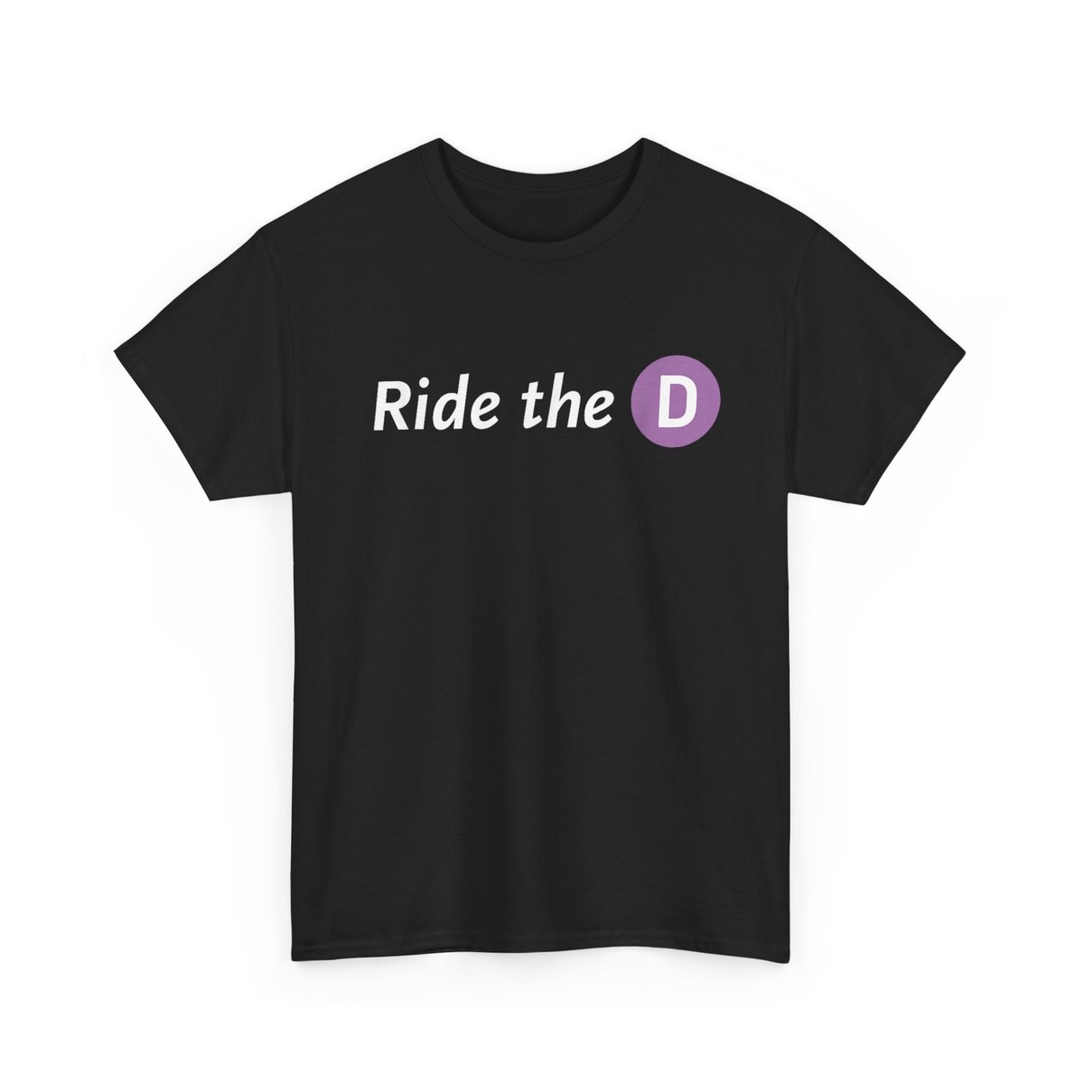Metro Ride The d Tee T-Shirt | eBay