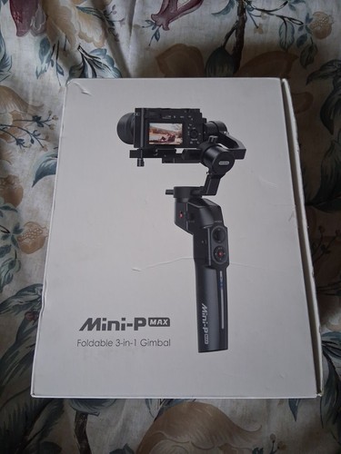 MOZA Mini P Stabilizzatore Gimbal Mobile, Pieghevole 3 Assi per Fotocamere Mirrorless - Foto 1 di 3