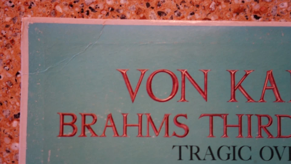 LONDON ffss UK BLUEBACK 1962 Brahms KARAJAN Symphony #3 CS-6249 TESTED LP Record - Image 2 of 4