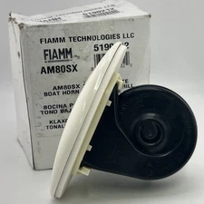 FIAMM 5190212-SX Marine Horn with White Grill,1 Pack AM80SX A-23