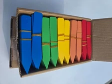  1000  4"X 5/8" Pot Stakes ASSORTED Plant Markers Labels Nursery Tags.