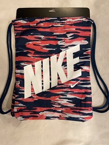 blue nike drawstring bag