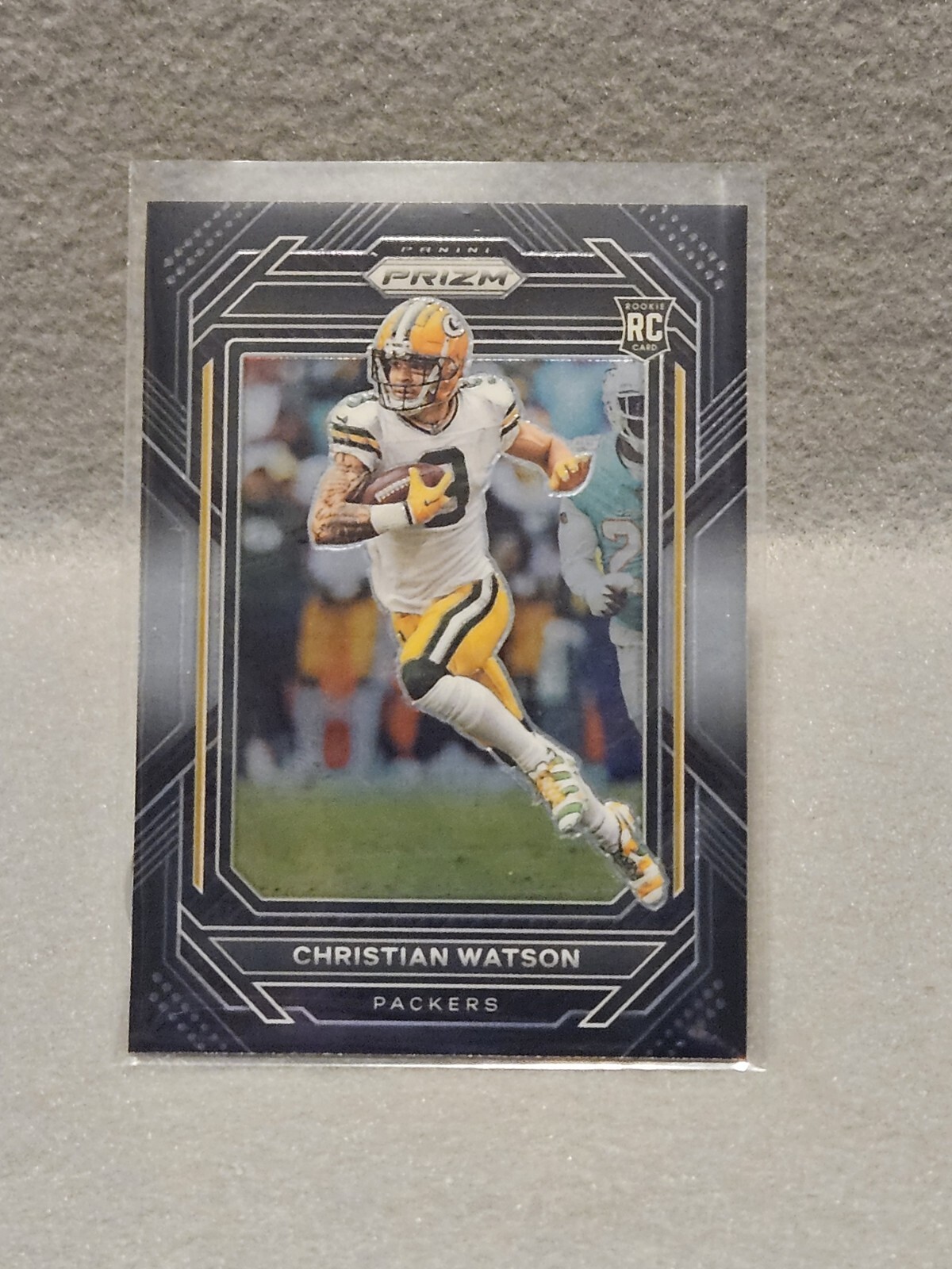 2022 Chronicles Prizm Black CHRISTIAN WATSON #PB-18 Rookie RC Packers