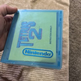 Tetris NES Nintendo Classic Original Puzzle Game With Nintendo Box Case Blue