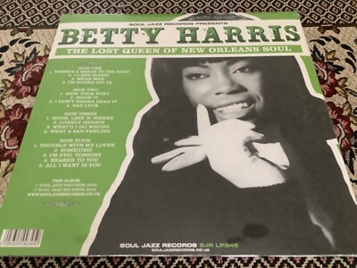 Betty Harris , Lost Queen Of New Orleans Soul , SJR Label | eBay