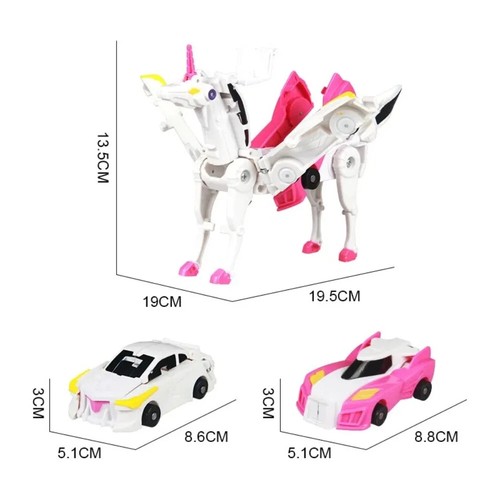 Hello Carbot Unicorno Mirinae Prime Unità Trasformazione Robot - Foto 24 di 26