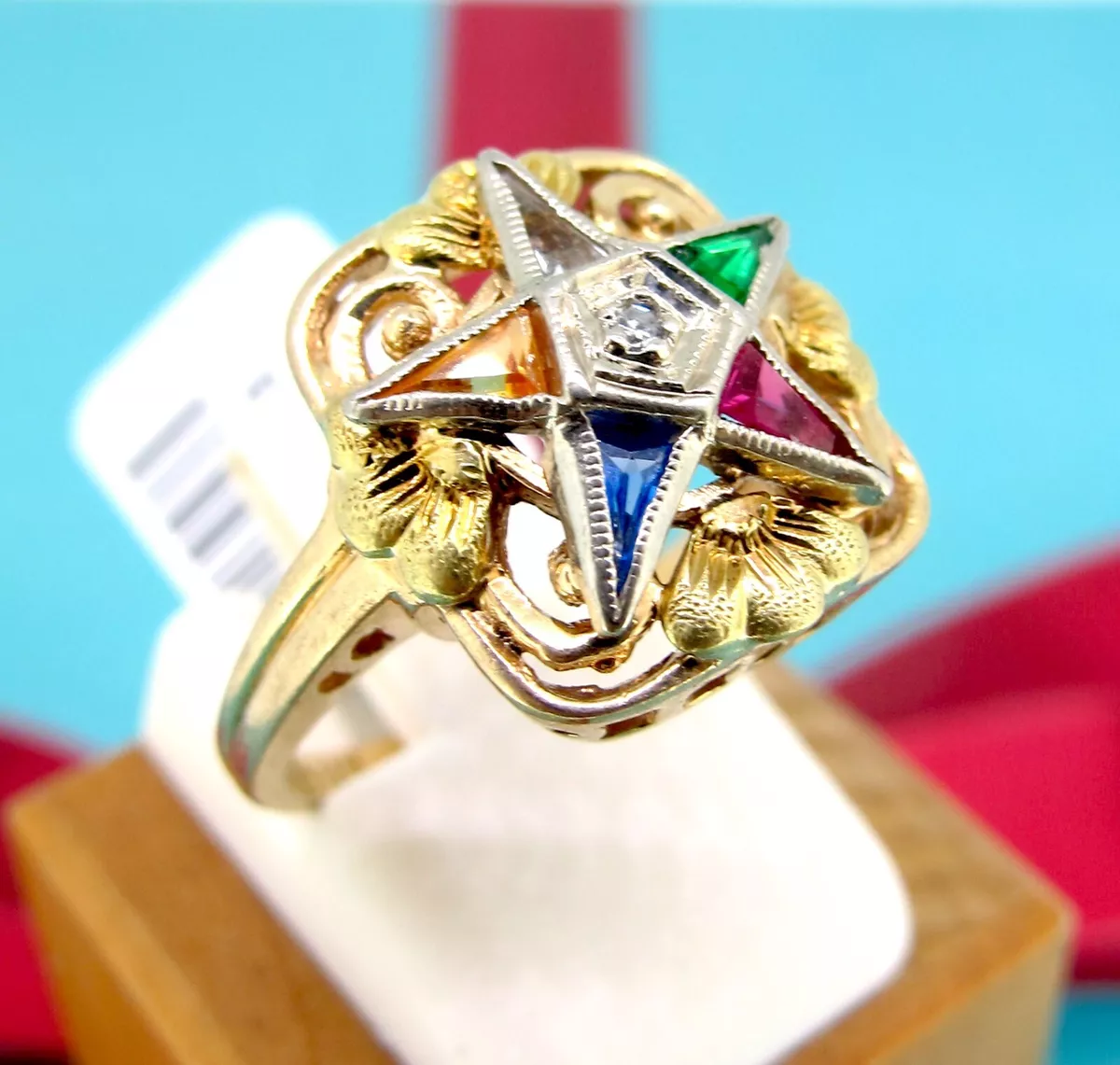 Ladies masonic ring sale