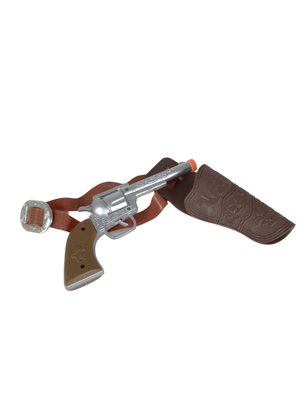 Vaquero Cartuchera Y Pistola con Cinturón Adultos Disfraz Lejano Oeste Accesorio