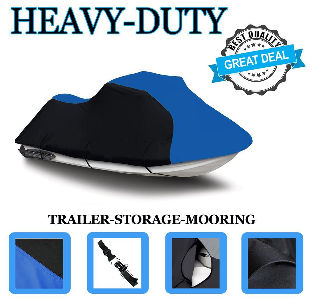 BLACK/BLUE YAMAHA JET SKI XL 700 PWC COVER 2000 2001 01 02 03 2004 BLACK/BLUE YAMAHA JET SKI XL 700 PWC COVER 2000 2001 01 02 03 2004