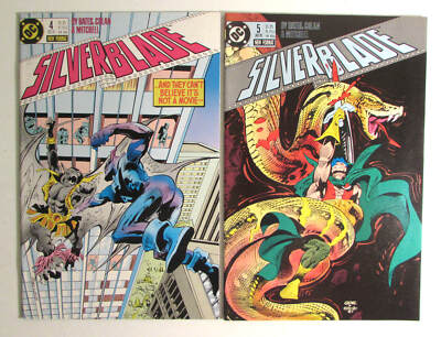 Silverblade Lot of 2 #4, 5 DC Comics (1987) VF- 1st Print Comic Books