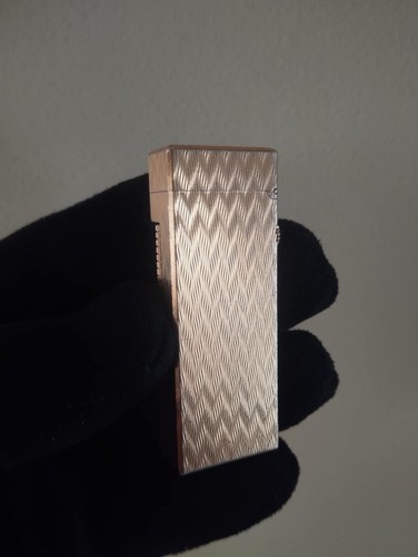 Dunhill Rollagas Silver Lighter – Vintage – Made in Switzerland – Fully Working - Picture 3 of 8