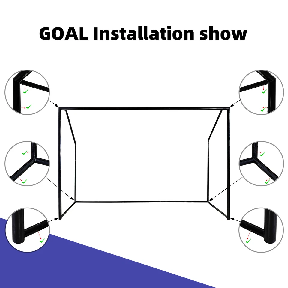 Fussballtor Outdoor Fußballtor 300 für Erwachsene und Kinder - Bild 2 von 4