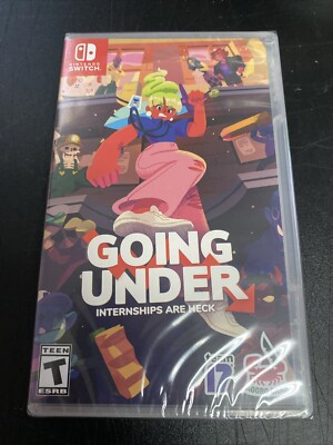 Going Under (Nintendo Switch) Limited Run Games Brand New Sealed Ships Now!