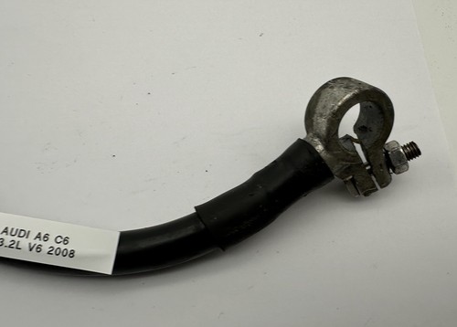 OEM 04-20 Audi A6 A4 A5 A7 A8 Q5 Q7 Battery Negative Ground Cable Wire Harness - Picture 4 of 13