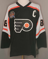 Eric Lindros Philadelphia Flyers Black "1997 Stanley Cup" CCM NHL Jersey