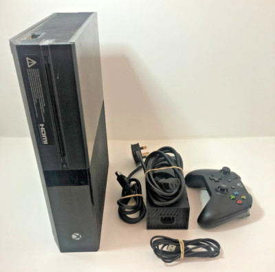 Microsoft Xbox One Schwarz 500GB Komplett Setup mit Offiziellem Controller