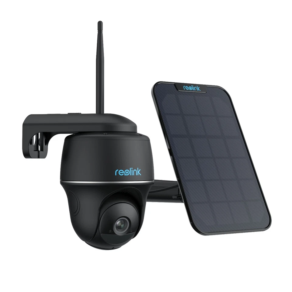 Reolink 5MP 2,4/5GHz WLAN PT Überwachungskamera Aussen Akku PIR mit Solarpanel