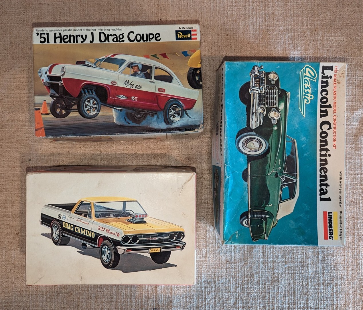 Huge Lot of Vintage Model Car Parts eBay