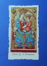 Santino HolyCard Maria SS di Montenero Patroness of Tuscany Sanctuary