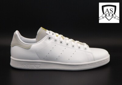 Women's Adidas Originals Stan Smith Size 9 Cloud White / Bright Yellow GY1344