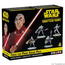 Star Wars: Shatterpoint - Twice the Pride: Count Dooku Squad Pack SWP03 New
