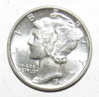 1940 Mercury Dime CH BU (W10)