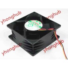 MAGIC MGT9212ZB-038 DC 12V 1.90A 3-Wire 90X90X38mm Server Cooling Fan