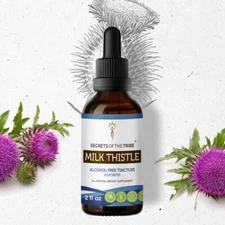Secrets Of The Tribe Milk Thistle Tincture Alcohol-FREE