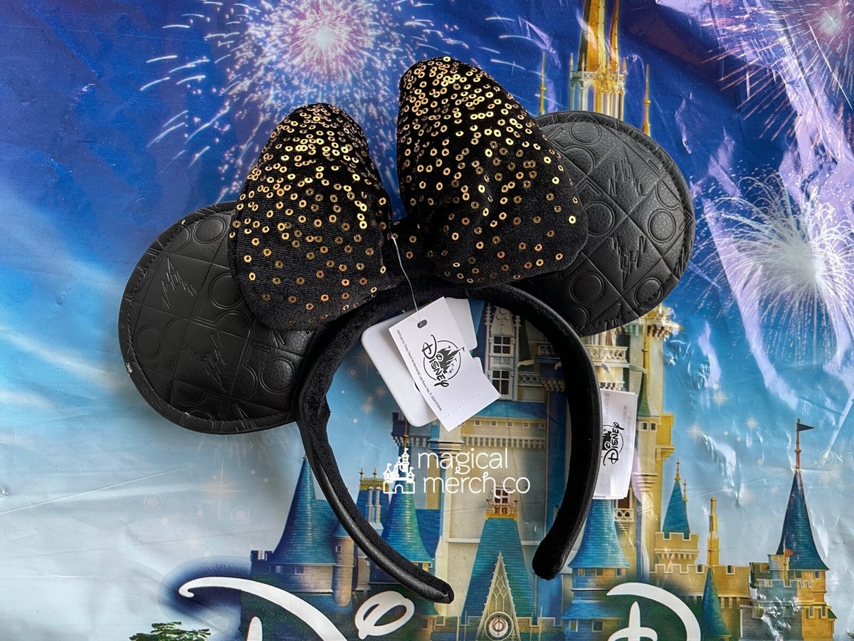 Disney World 50th Anniversary Luxe Minnie Ears Headband  display picture 3