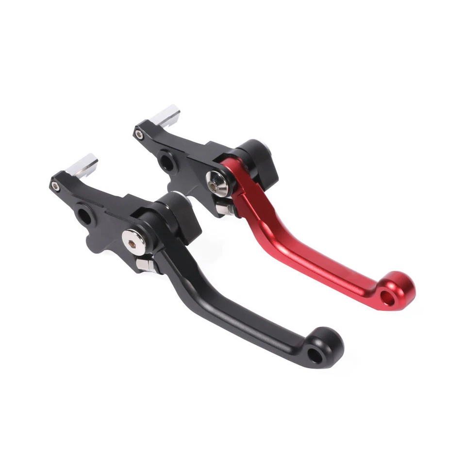 Palanca de freno de manillar delantero CNC negra/roja para HONDA CT125 Trail 125 2020-2024 Foto 3 de 4