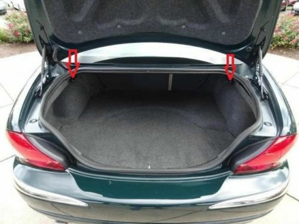 Red de carga organizadora de malla estilo sobre maletero trasero para JAGUAR X-TYPE 2001-2008 Foto 3 de 4