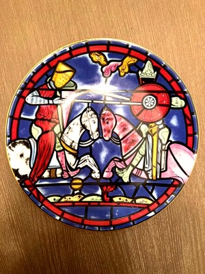 Cartier Cathedral Plate 1972 Chartres 