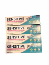 ( LOT 4 ) Natural White Sensitive Extreme Whitening Toothpaste 3.4 oz Ea SEALED
