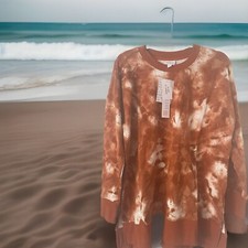 LulaRoe Hannah Sweatshirt Tie Dye Medium NWT