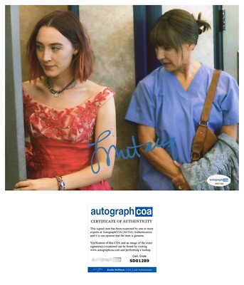 LAURIE METCALF SIGNED LADY BIRD SAOIRSE RONAN 8x10 PHOTO - ACOA COA