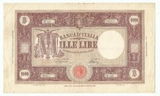 LIRE 1000 BARBETTI 22.7.1946