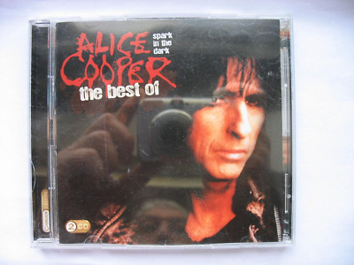 ALICE COOPER-SPARK IN THE DARK. 2009 2x CD ALBUM. BEST OF. 70'S 80'S ROCK EX CON