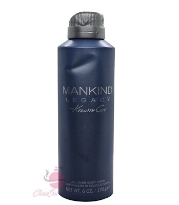 Mankind Legacy Body Spray by Kenneth Cole 6.0 oz / 170 g  for Men - Lot of 2