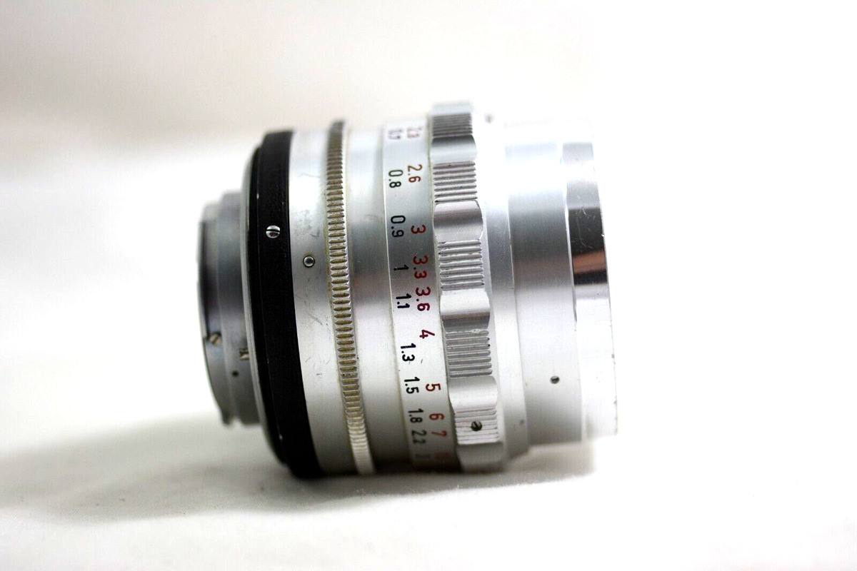 VINTAGE EXAKTA MOUNT STEINHEIL MUNCHEN 55MM F1.9 AUTO-QUINON