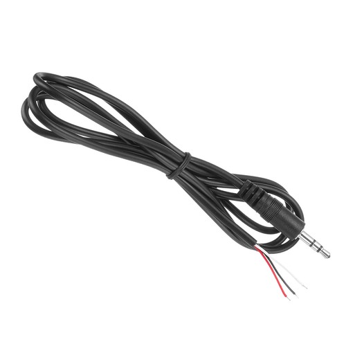 Cavo stereo 3 poli ricambio estremità aperta 3,5 mm maschio jack a filo nudo TRS, 1 m - Foto 3 di 6