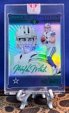 2018 PANINI Illusions GREEN Mike White Rookie On Card Auto #/25 Rookie 