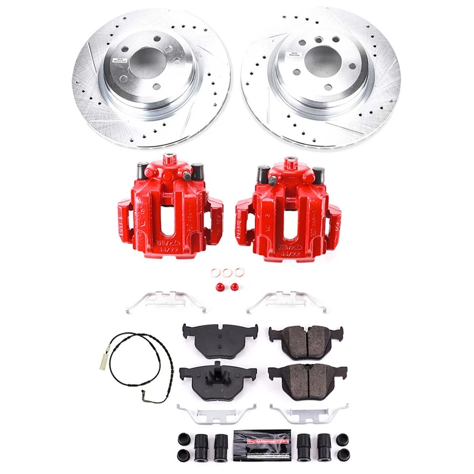 KC045 Powerstop Juego de frenos de 2 ruedas con pinzas traseras para 330 E93 Serie 3 Foto 4 de 4