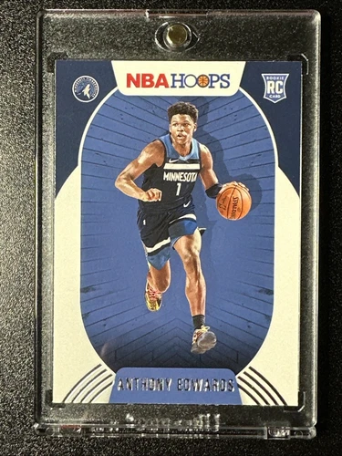 2020-21 Panini NBA Hoops - #216 Anthony Edwards (RC) - Minnesota Timberwolves!!!