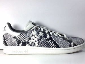 stan smith snakeskin white